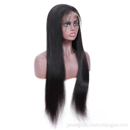 Yeswigs Lace Front Human Hair Lace Wigs,Brazilian Virgin Human Hair Wig,Cheap Straight Human Hair Lace Front Wig Wholesale Price